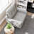 Mid Century Modern Accent Chair ，Upholstered Armchair，Comfy Reading Chair with Wood Legs-2076412220