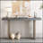 Uniquely Designed Oak Veneer Console Table With Distinctive Side Shapes, Ideal For Modern Entryways And Hallways-289827573