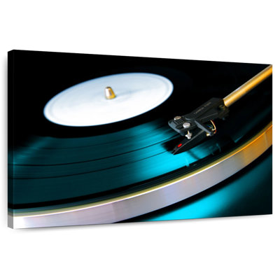 Abarca Playing Vinyl Record