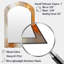 Or blanc champagne lever de soleil spirales I - miroir mural-1688066574