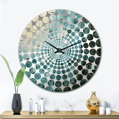 Aliyat - Horloge murale peinture abstraite