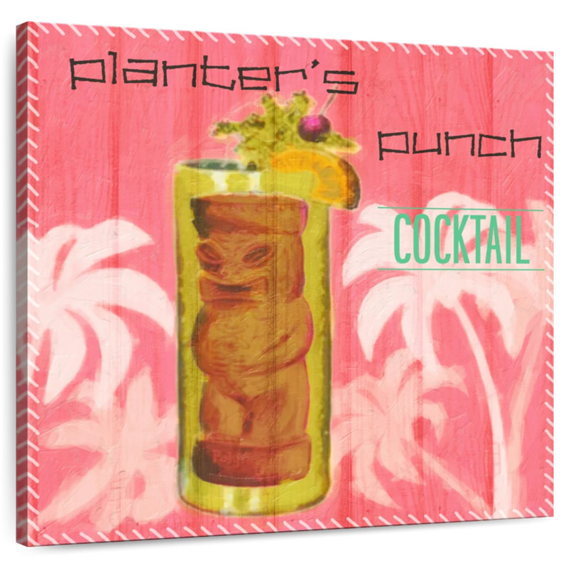 Yarlin Planter's Punch, 10" H x 10" W