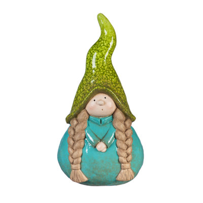 Statue de jardin gnome en céramique Dewan