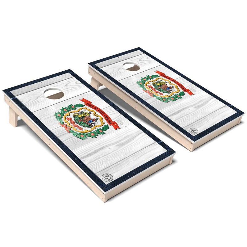 Ensemble de planches de cornhole composites toutes saisons en West West State, AUCUN accessoire