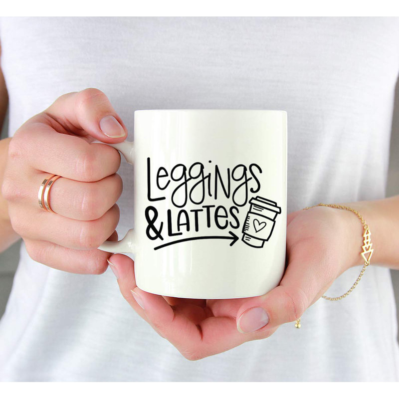 Grande tasse à café & lattes de jambes Tilleul