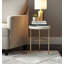 Table de bout chic avec plateau mince en travertin Chic