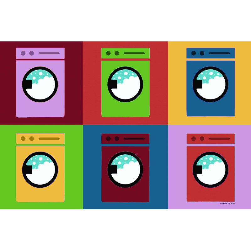 Brooklinn " Lady Laundry ", 12" H x 18" W
