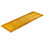 Overdyed Hand-Knotted Wool Modern-Contemporary Yellow Runner 3' 2" x 9' 10"