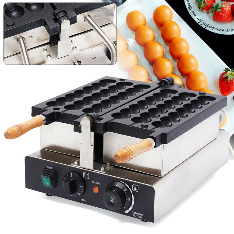 VEVOR Electric Pancake Baker Mini Dutch Maker Machine Iron Egg Waffle Maker Nonstick