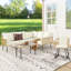 Ensemble de meubles de patio 4 pièces Boho