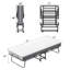 Lit pliant avec matelas Lit d'appoint pliable pour adultes avec matelas en mousse à mémoire de forme de 5 po de style Tuyau à lattes en acier économisant l'espace