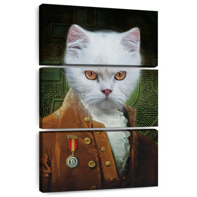 Chat Ketti en vêtements
