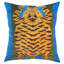Pasargad Turkish Fine Silk tiger Pillow 16"-1297164367-1297164403