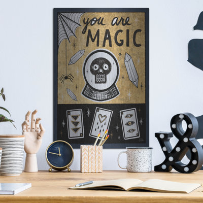 «Frightful Wicked 4 Dark» par Melissa Averinos, art mural en métal