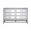 Commode d'appoint 6 tiroirs Cassie