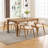 Mid-Century Modern Dining Chairs, Linen Upholstered Kitchen Dining Room Chairs Curved Backrest Dining Chairs With Wood Legs(Set Of 2)-1489500730-1489500731