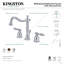 Robinet de salle de bain espacé Kingston-13653280