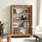 Simple Retro Solid Pine Wood Bookcase