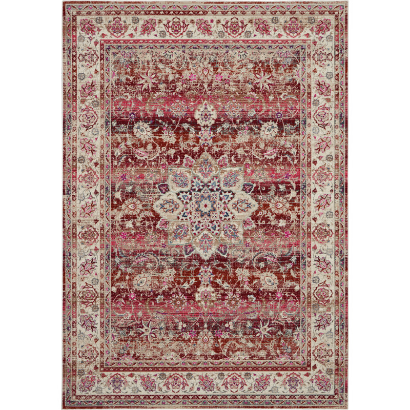 Oriental Indoor Rug, Rectangle 5'3" x 7'10"