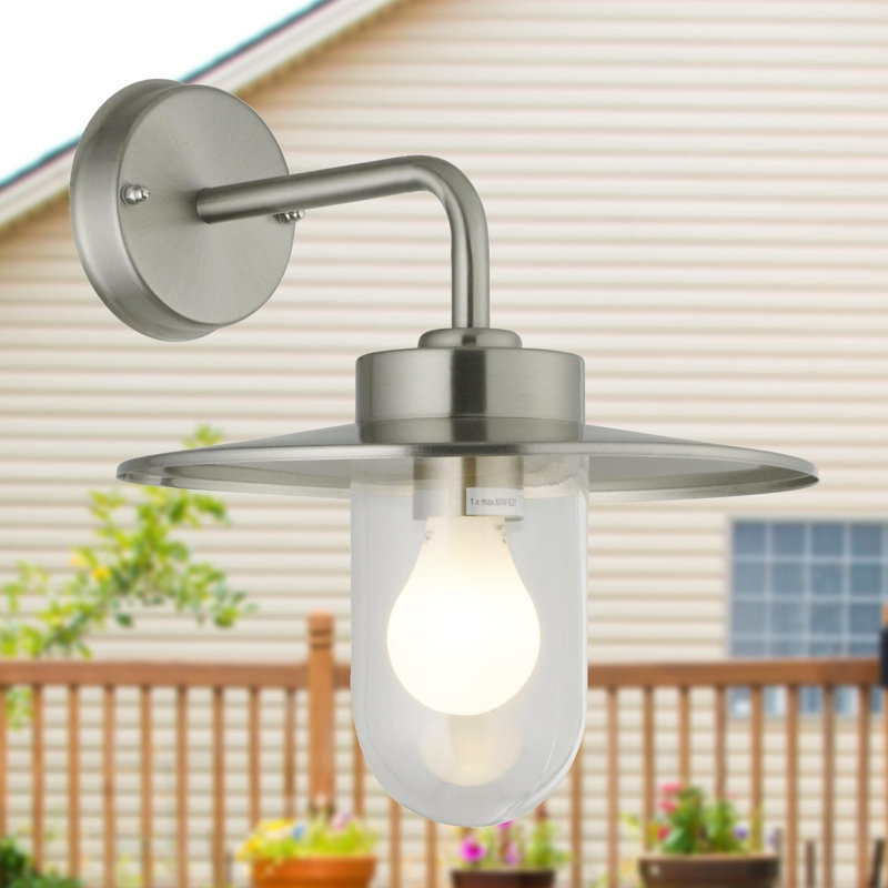 Windermere Stainless Steel Outdoor Barn Light