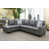 Gray Faux Leather