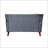 Greenmont 31.5" Square Arm Loveseat Convertible Sofa Small Love Seat Modern Sofa-129888066
