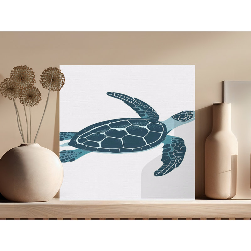 Sharkey Wrapped Canvas Print Set, 14x14