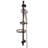 28" Adjustable Slide Bar with Integrated Soap Dish-50558053