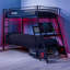 X Rocker Armada (3') Standard Bunk Bed with Built-in-Desk