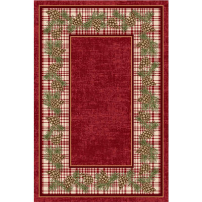 Tapis décoratif de Noël pour salle à manger