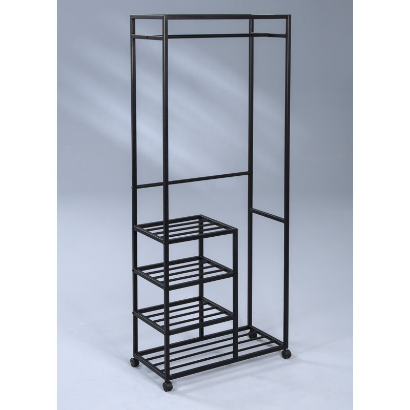Letterly 75cm Rolling Clothing Rack
