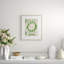 Circle Series - Green 2 Framed by Dana Gibson