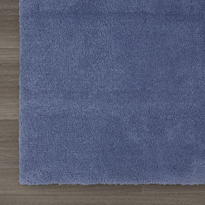 Tapis en microfibre à séchage rapide pour salle de bain luxueuse spa bleu marine