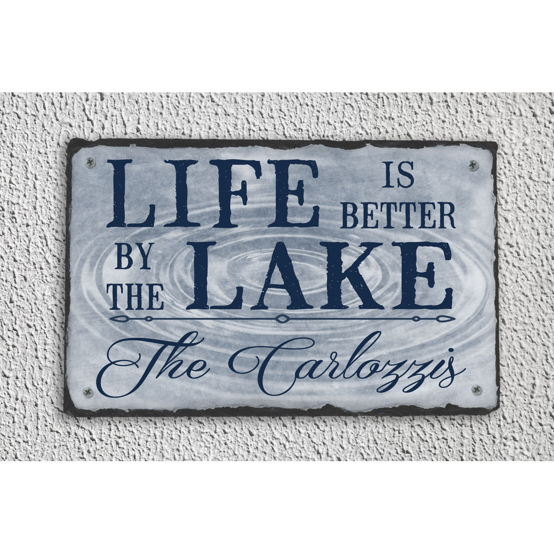 Stone Text & Numbers Wall Decor Dovecove 