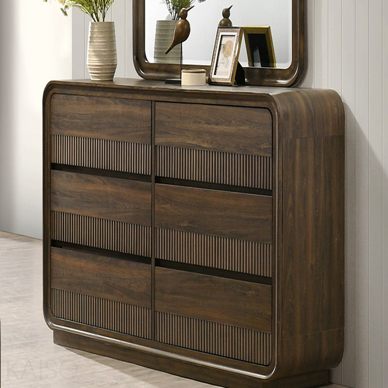 Mobilier de chambre en bois Mid-Century Flair