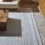 Selena Outdoor Striped Area Rug in Blue/Gray-292764653