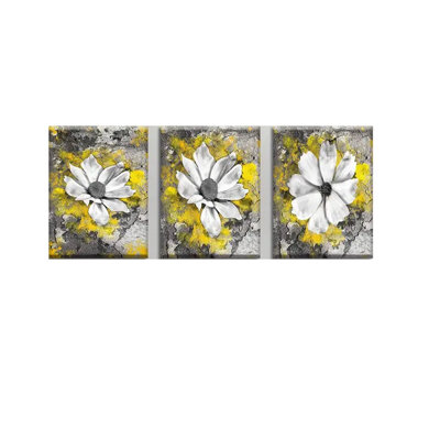3 Piece Wrapped Canvas Wall Art