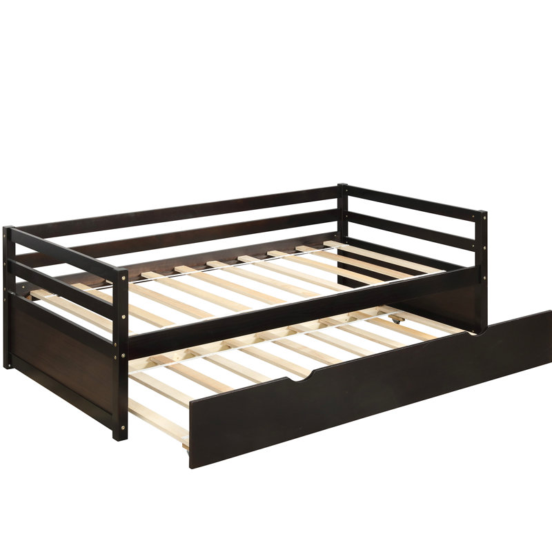 Twin Daybed With Trundle In Color - Wood For Bedroom