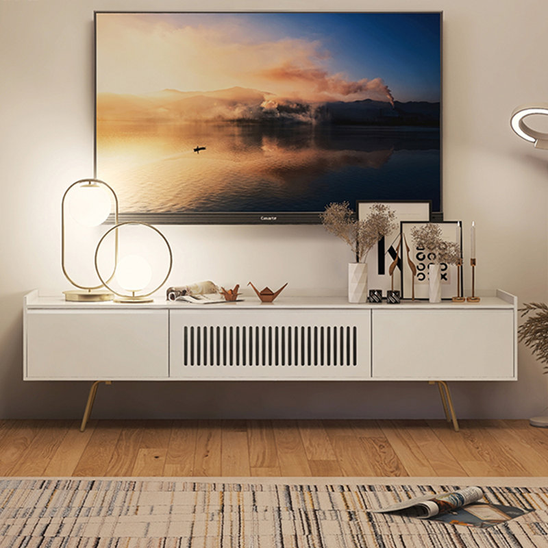 Meuble télé moderne et luxueux, 71.65"