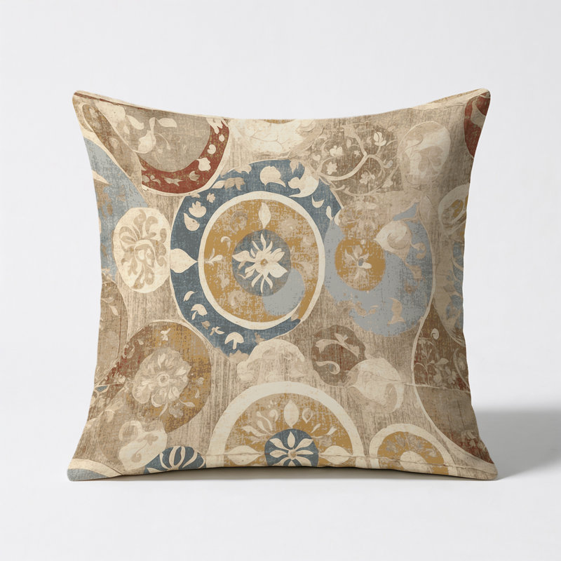 Sleek Spin Indoor And Outdoor Pillow, Square 20"