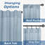 Paire de rideaux semi-transparents avec passe-tringle Janie-1514329346-1509332970