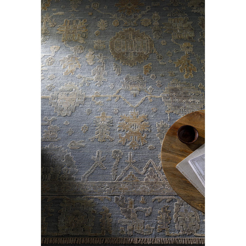 Sinclair Hand Knotted Area Rug, Rectangle 2' x 3'
