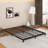 LowBed Frame - Heavy Duty Metal -Bed Frame In Matte Heavy Duty With Steel Slats, Easy Assembly, Noise-Free, Non-Slip, No Box Spring Needed-554143273