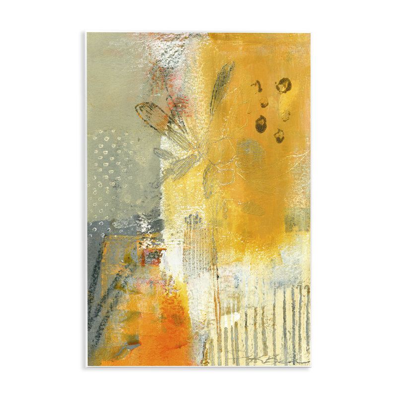 «Complexe rustique abstraction» par Pamela K. Beer, H 19 po x l 13 po