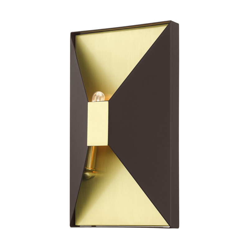 Engela Flush Mounted Sconce, Bronze