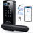 Smart  Lock with Handle Black Fingerprint Door Lock with Electronic Deadbolt