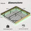 Cadre de lit flottant Oak King-663663463-643162840