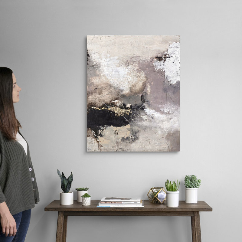 Pure - reproduction d'art, H 30 po x l 24 po x P 1,25 po, Toile tendue