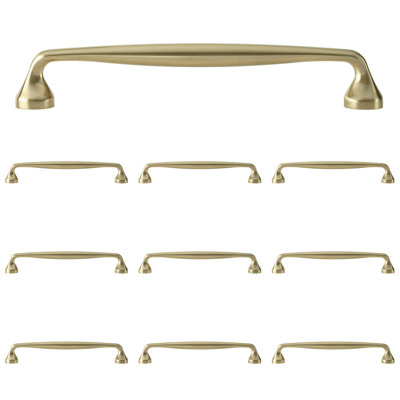 Mason 6-1/4" Satin Brass Bar Pull Multipack