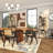 Metal 5 Shelves Wall Shelf